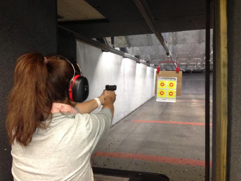 Range practice session